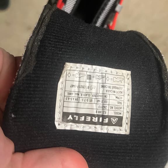 Firefly inlines rullskridskor storlek 38 svart/grå