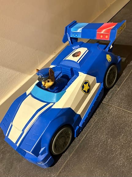 Paw Patrol Chase polisbil leksaksfordon blå