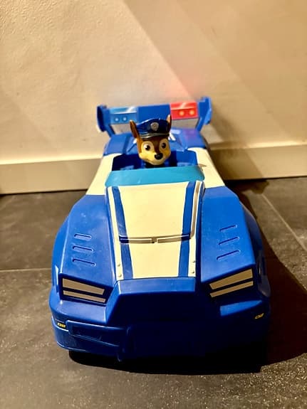 Paw Patrol Chase polisbil leksaksfordon blå