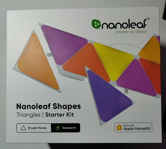 Nanoleaf Shapes Triangles starter kit ljuspaneler - NYTT