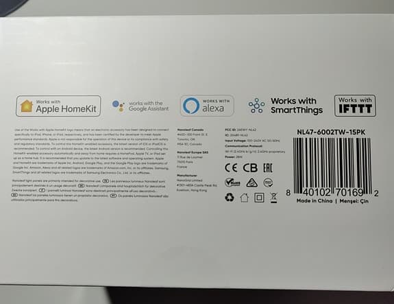 Nanoleaf Shapes Triangles starter kit ljuspaneler - NYTT