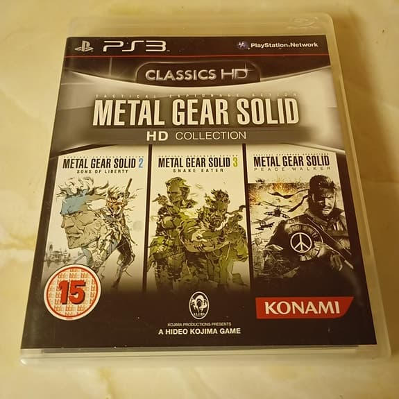 Metal Gear Solid HD Collection till Ps3