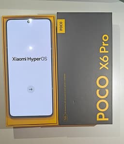 Xiaomi Poco X6 Pro 5G 12 GB/512 GB grå (grå) dubbla SIM-kort