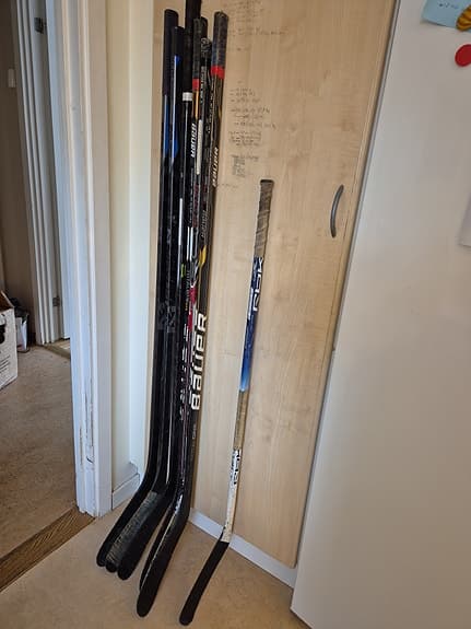 Ishockeyklubbor blandade modeller, Right vinkel