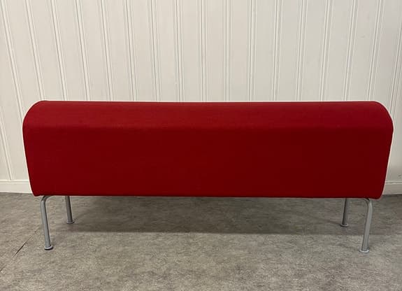 Pastill bänk pall IKEA 2 st röda - köp en eller två - olika storlekar