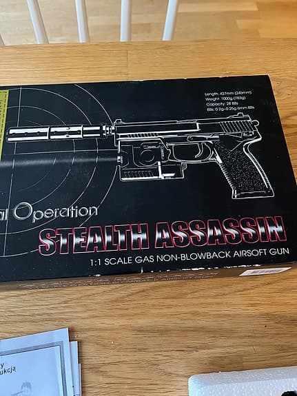 Soft air gun utrustning