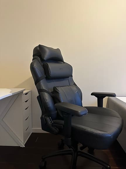 Svive gamingstol svart konstläder XXL