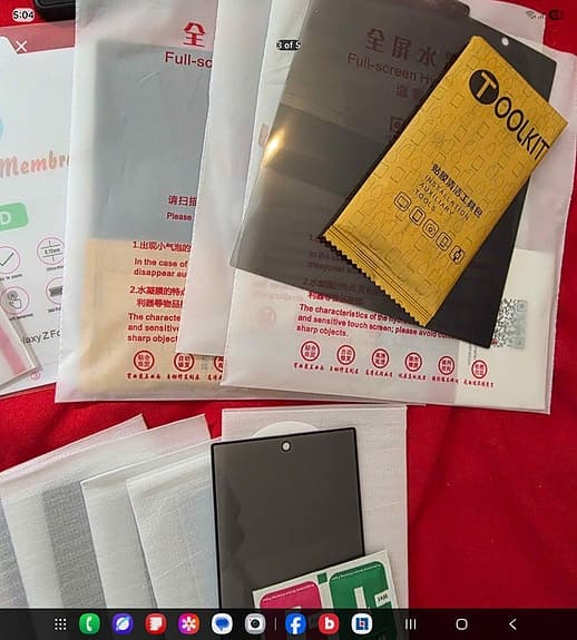 Samsung galaxy z fold 6 tillbehör