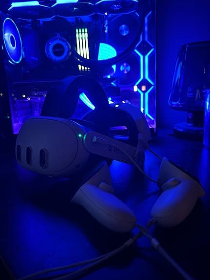 Meta Quest 3 512GB + Link Calbe + Headstrap