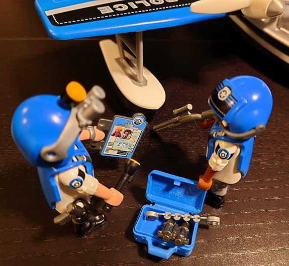 ✈️🚓 Playmobil City Action 9436 – Polisens sjöflygplan (amfibieplan)