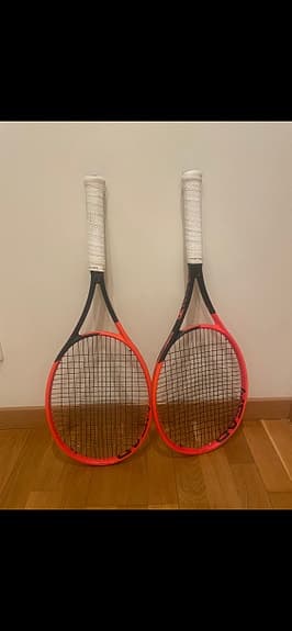 Head Radical tennisracket orange/svart