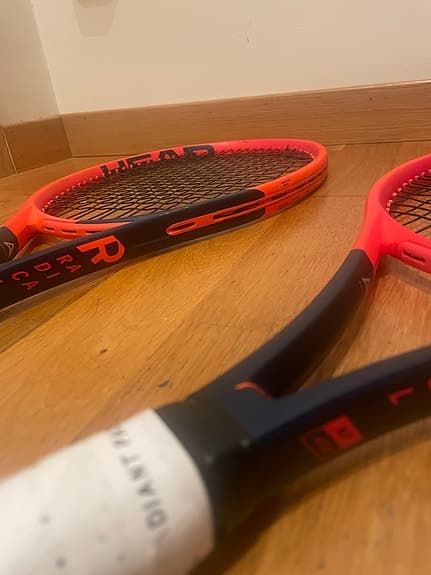 Head Radical tennisracket orange/svart