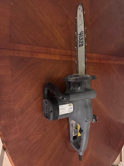 Meec Tools elektrisk motorsåg 1800W 350 mm