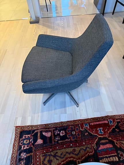 Fåtölj Happy Swedese låg