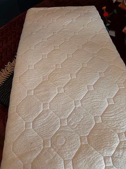 Dreamzone Foam Mattress Baby madrass skum vit