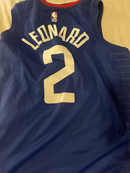 Nike LA Clippers basketlinne blå nr 2 Leonard