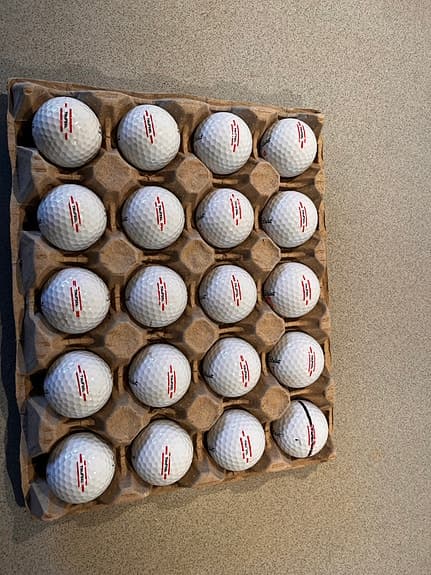 Golfbollar Martin Titleist