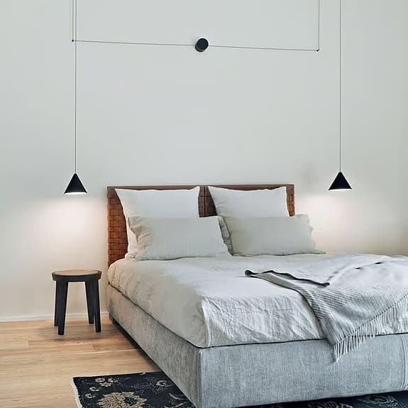 Flos String light 22 m med takrosett