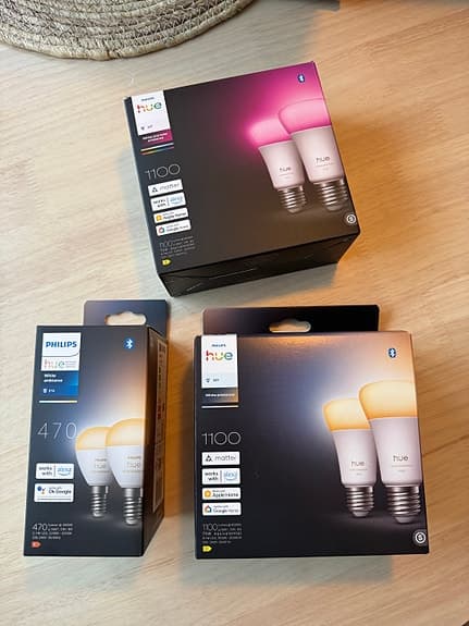 Helt nya Philips Hue-lampor (E27 & E14) – Senaste modellerna!