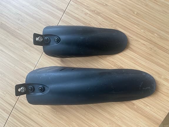 Cykelskärmar, passar scooter cykel mm, bara testade