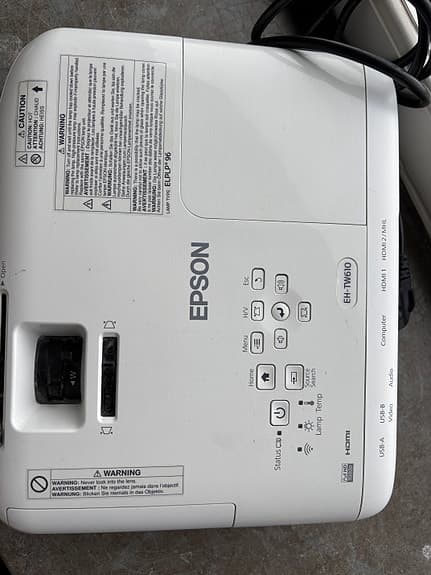 Projektor - Epson EH-TW 610 1080p