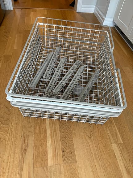 4x Pax Komplement mesh basket