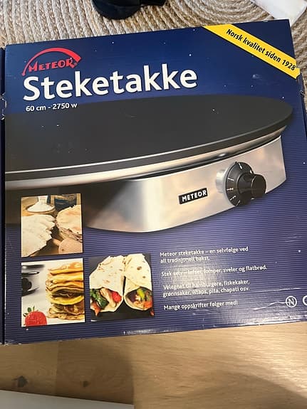 Meteor stekhäll 60cm utan kant