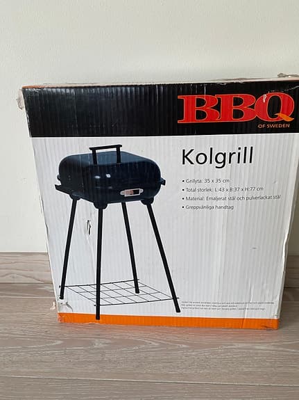 BBQ of Sweden kolgrill fristående