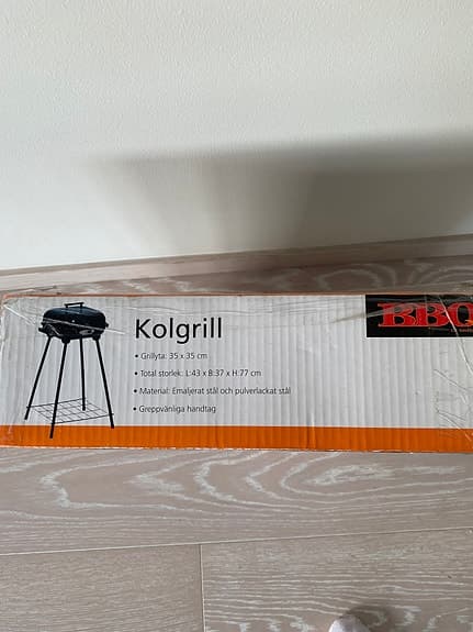 BBQ of Sweden kolgrill fristående