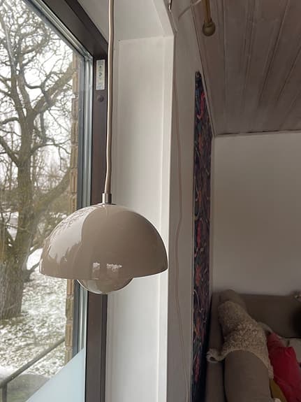 &Tradition Flowerpot pendel lampa beige