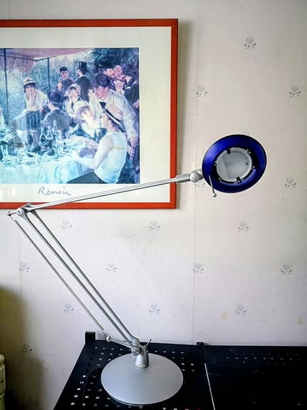 Snygg Skrivbordslampa/Arbetslampa Från 1990-talet