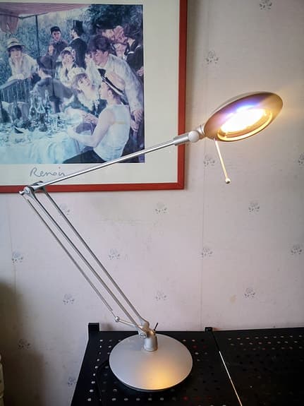 Snygg Skrivbordslampa/Arbetslampa Från 1990-talet