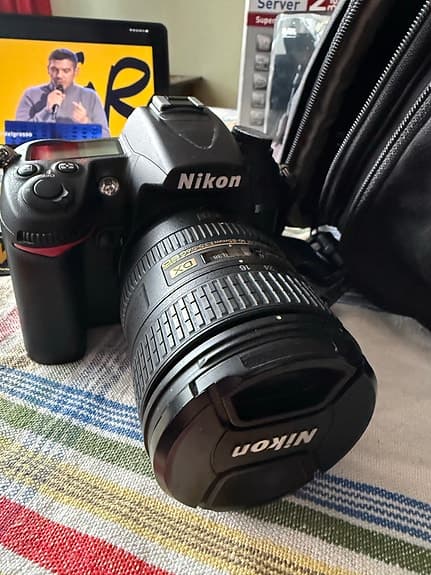 Nikon D7000 systemkamera med 16–85mm VR-objektiv