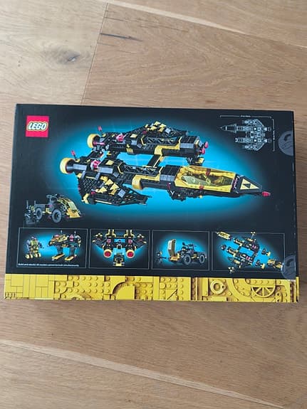 Lego Icons Blacktron Cruiser rymdskepp byggsats 10355 1356 delar