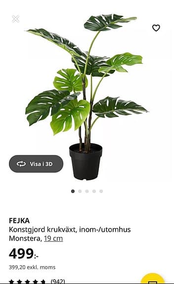 Stor konstväxt