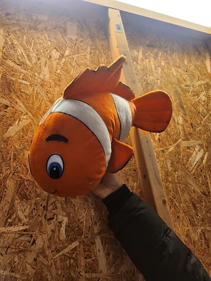 Hitta Nemo! Fisk mjukis gosedjur