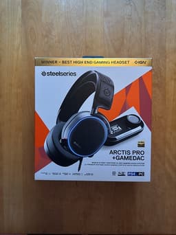 SteelSeries Arctis Pro + GameDAC gamingheadset svart