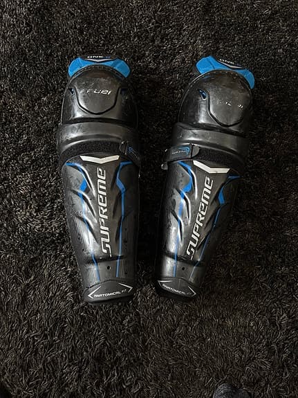 Bauer Supreme One.6 benskydd ishockey 13" 33 cm