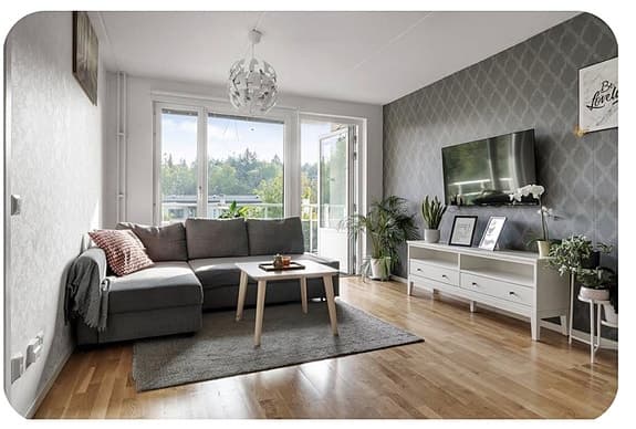 FRIHETEN Hörnbäddsoffa med förvaring, Skiftebo mörkgrå