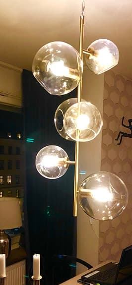 Göte pendel mässing