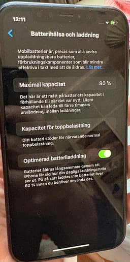 Apple iPhone XR 64 GB svart