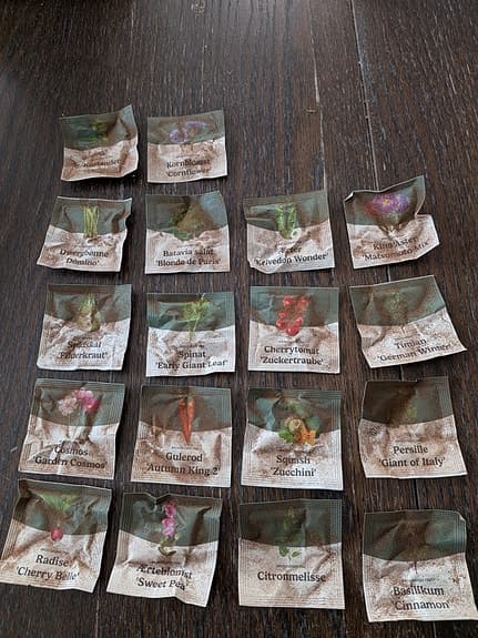 Ekologiska fröpåsar