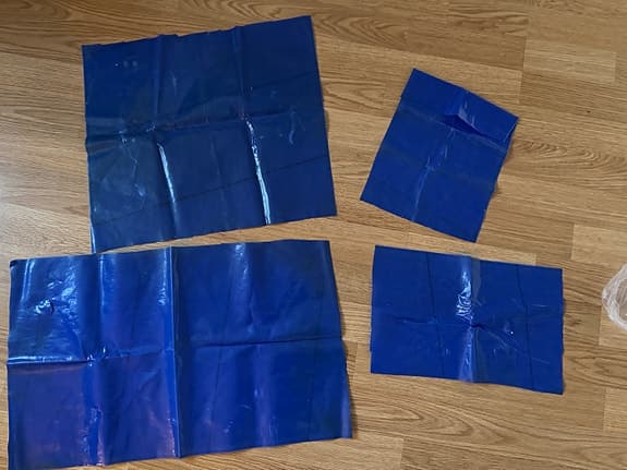 Oanvänt glid-skydd för maskiner på golv. Roddmaskin möbler mm