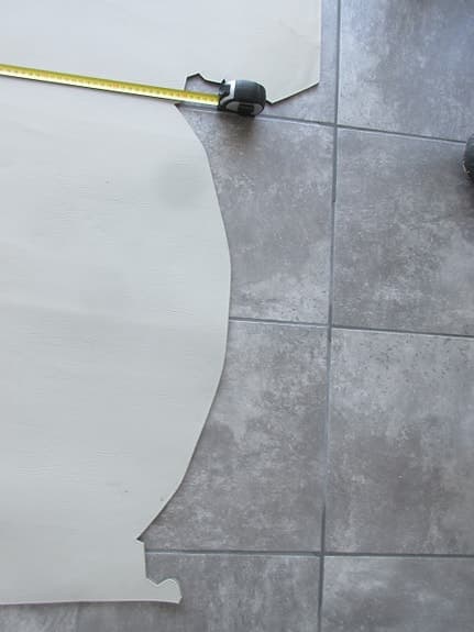 Möbeltyg Vinyl Grå med foder 127x220 cm