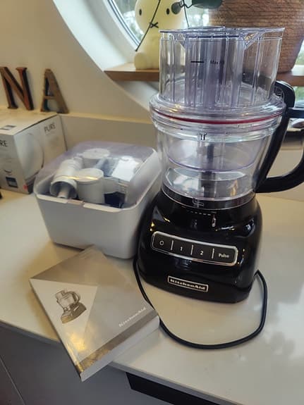 Kitchenaid matberedare svart