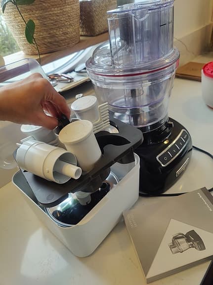 Kitchenaid matberedare svart
