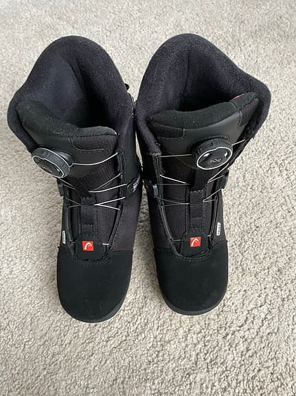 Head snowboardskor med boa-snörning