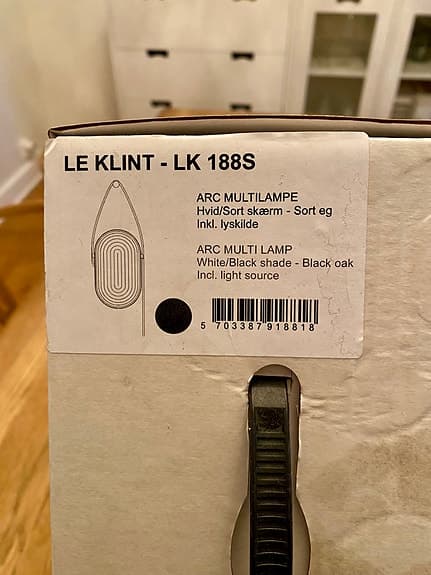 Le Klint Arc LK 188S multilampa vit