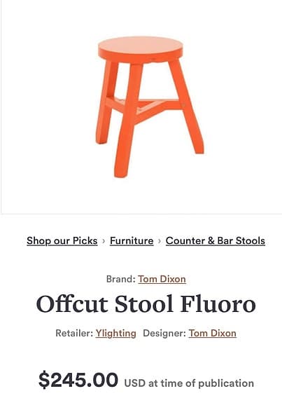 Tom Dixon offcut pallar