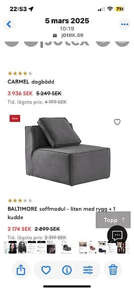 Modul soffa Baltimore